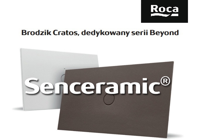 Brodziki Senceramic® - Cratos Roca